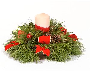 Premium Tower Candle Centerpiece