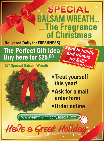 Special Balsam wreath - Promotional poster