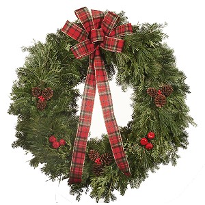 32 inch Holiday Mixed Christmas Wreath