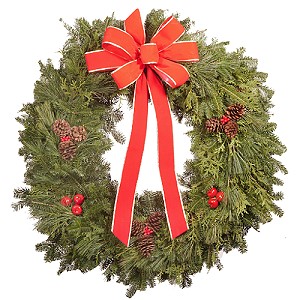 32 inch Premium Mixed Christmas Wreath